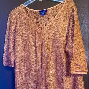 'Rag' Mesh Long Duster (Plus)